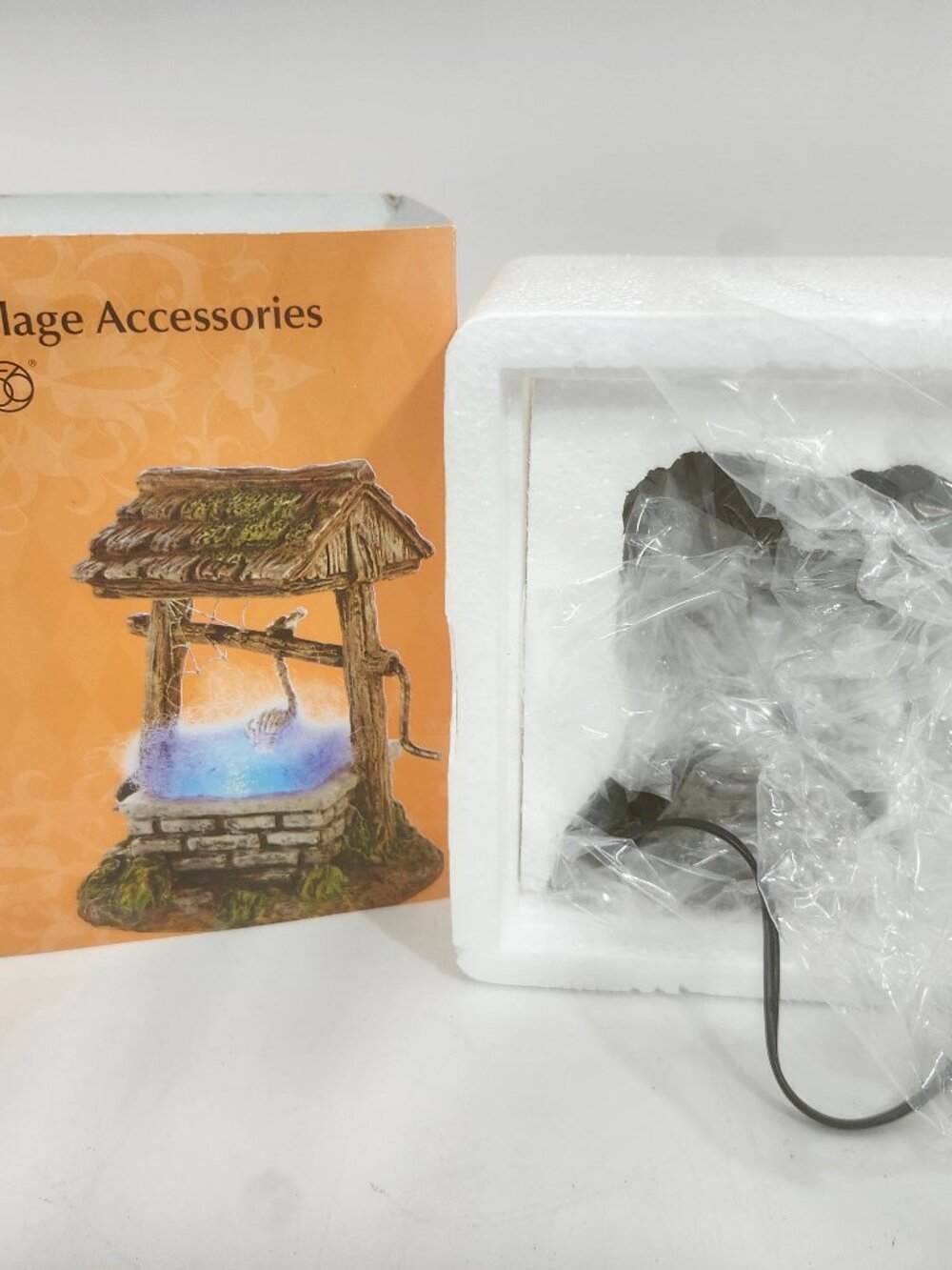 Retired Department 56 Halloween Village Accessories, Haunted Well